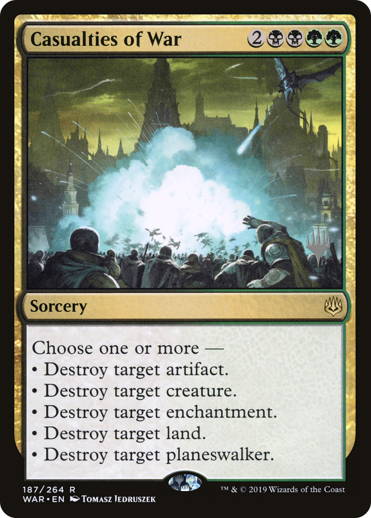 Image of Casualties of War (Promo Pack) [War of the Spark Promos]