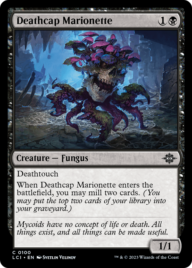 Image of Deathcap Marionette [The Lost Caverns of Ixalan]