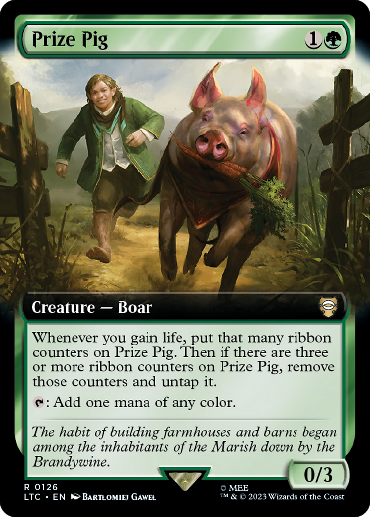 Image of Prize Pig (Extended Art) [The Lord of the Rings: Tales of Middle-Earth Commander]
