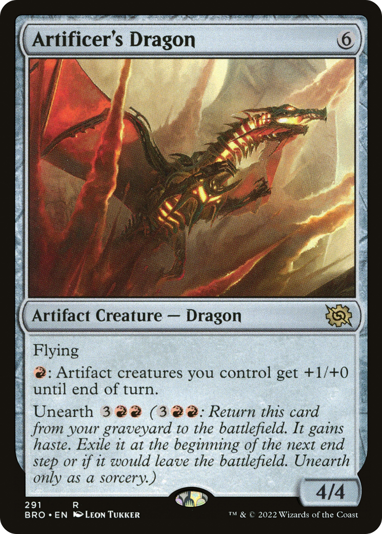 Image of Artificer's Dragon [The Brothers' War]