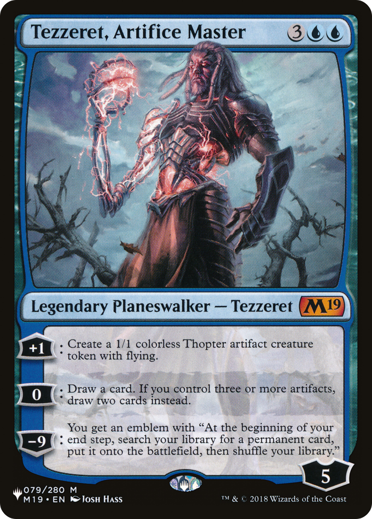 Image of Tezzeret, Artifice Master [The List]