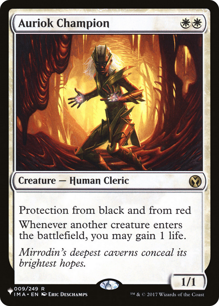 Image of Auriok Champion [The List]