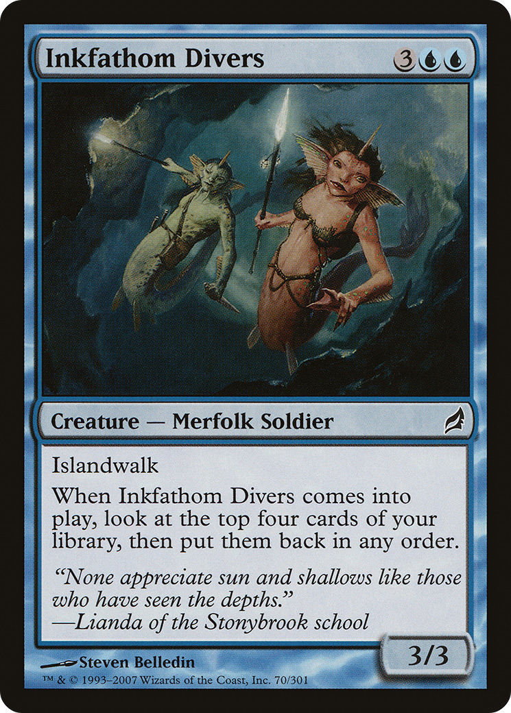 Image of Inkfathom Divers [Lorwyn]