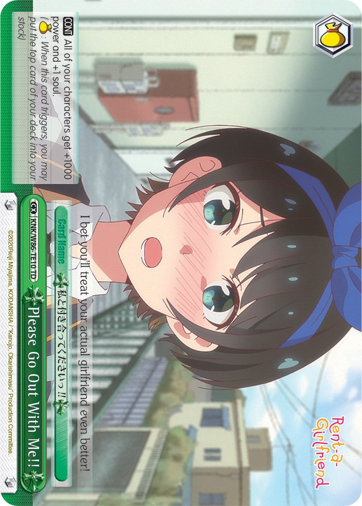 Image of Please Go Out With Me!! (KNK/W86-TE10 TD) [Rent-A-Girlfriend]
