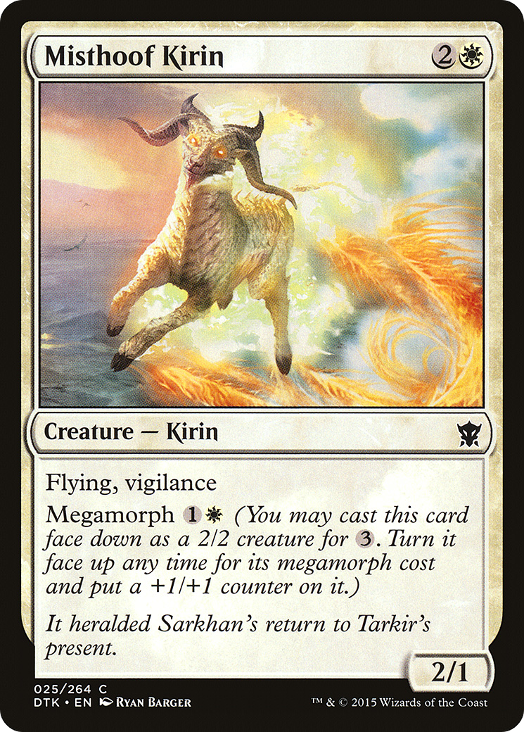 Image of Misthoof Kirin [Dragons of Tarkir]
