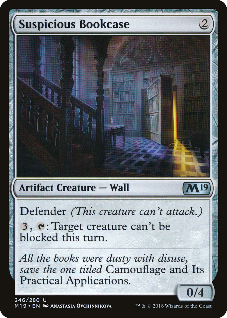 Image of Suspicious Bookcase [Core Set 2019]