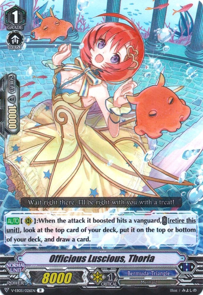 Image of Officious Luscious, Thoria (V-EB05/026EN) [Primary Melody]