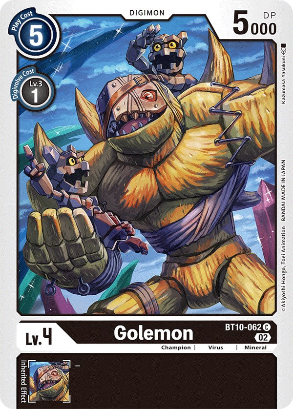 Image of Golemon [BT10-062] [Xros Encounter]