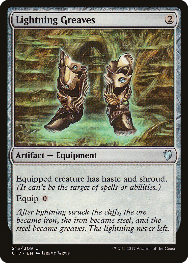 Image of Lightning Greaves [Commander 2017]