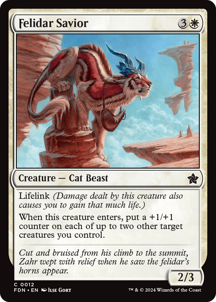 Image of Felidar Savior [Foundations]