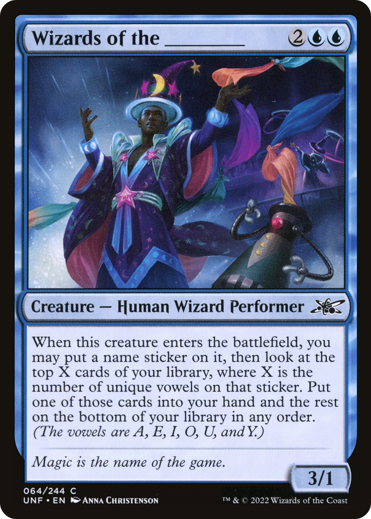 Image of Wizards of the _____ [Unfinity]