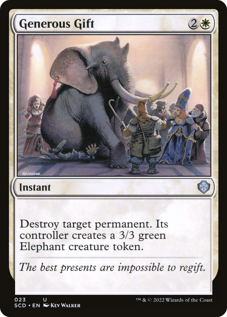 Image of Generous Gift [Starter Commander Decks]