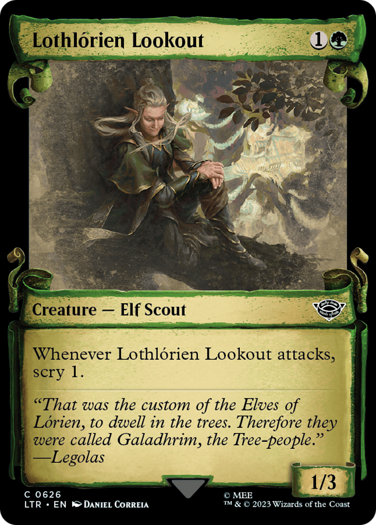 Image of Lothlorien Lookout [The Lord of the Rings: Tales of Middle-Earth Showcase Scrolls]