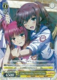 Image of A Good Understanding, Iwasawa & Hisako (AB/W31-E007 R) [Angel Beats! Re:Edit]
