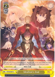 Image of Idealism's End (FS/S36-E027 U) [Fate/Stay Night [Unlimited Blade Works] Vol. II]