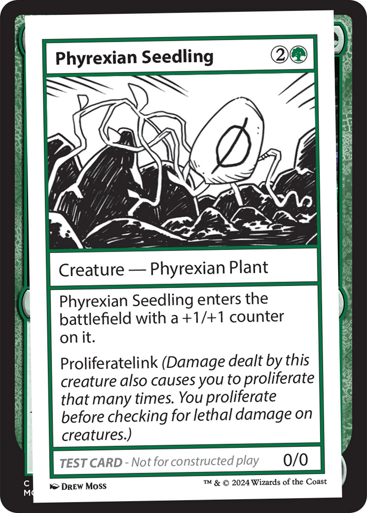 Image of Phyrexian Seedling [Mystery Booster 2 Playtest Cards]