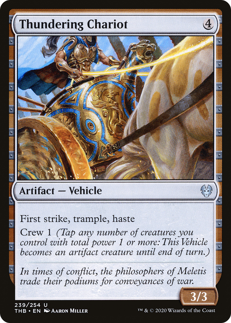 Image of Thundering Chariot [Theros Beyond Death]