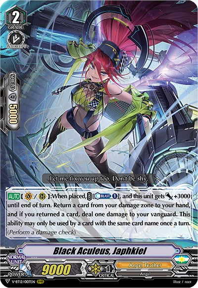 Black Aculeus, Japhkiel (V-BT12/007EN) [Divine Lightning Radiance]