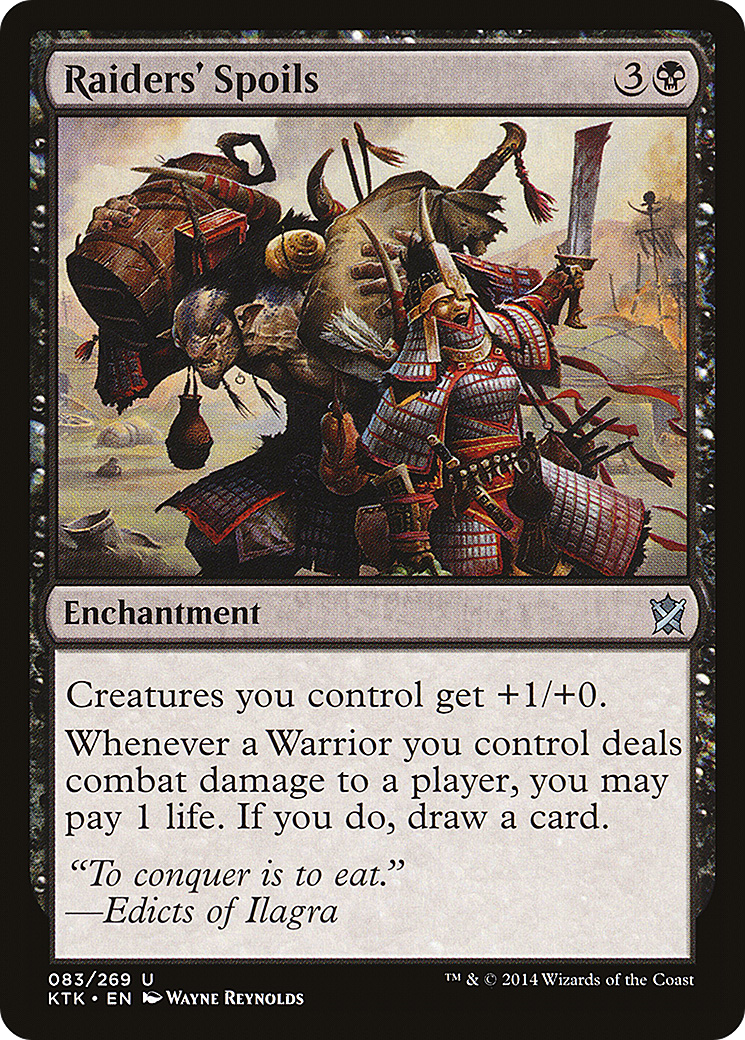 Image of Raiders' Spoils [Khans of Tarkir]