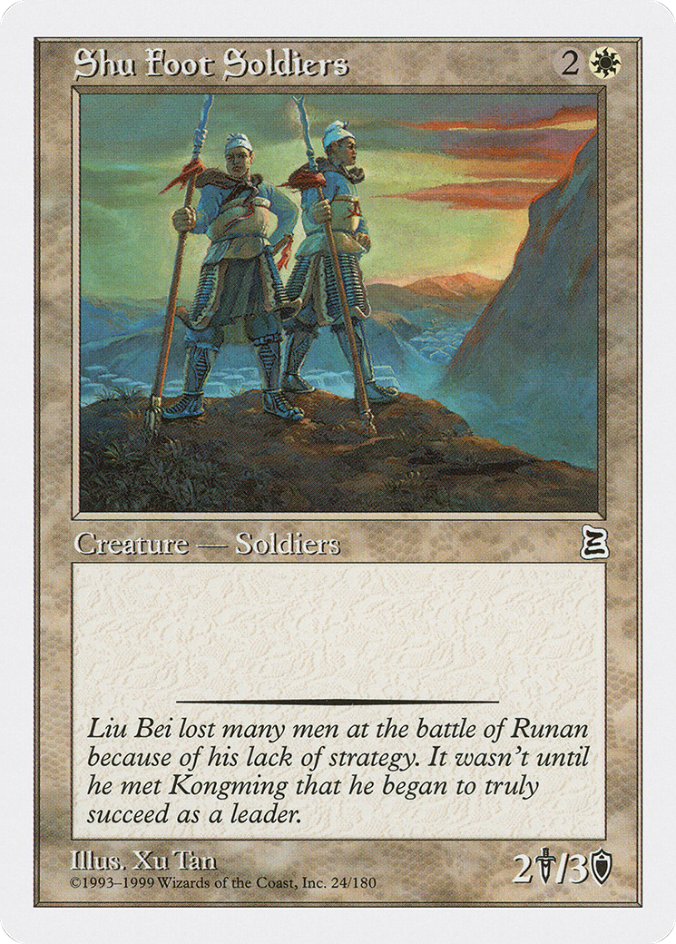 Image of Shu Foot Soldiers [Portal Three Kingdoms]
