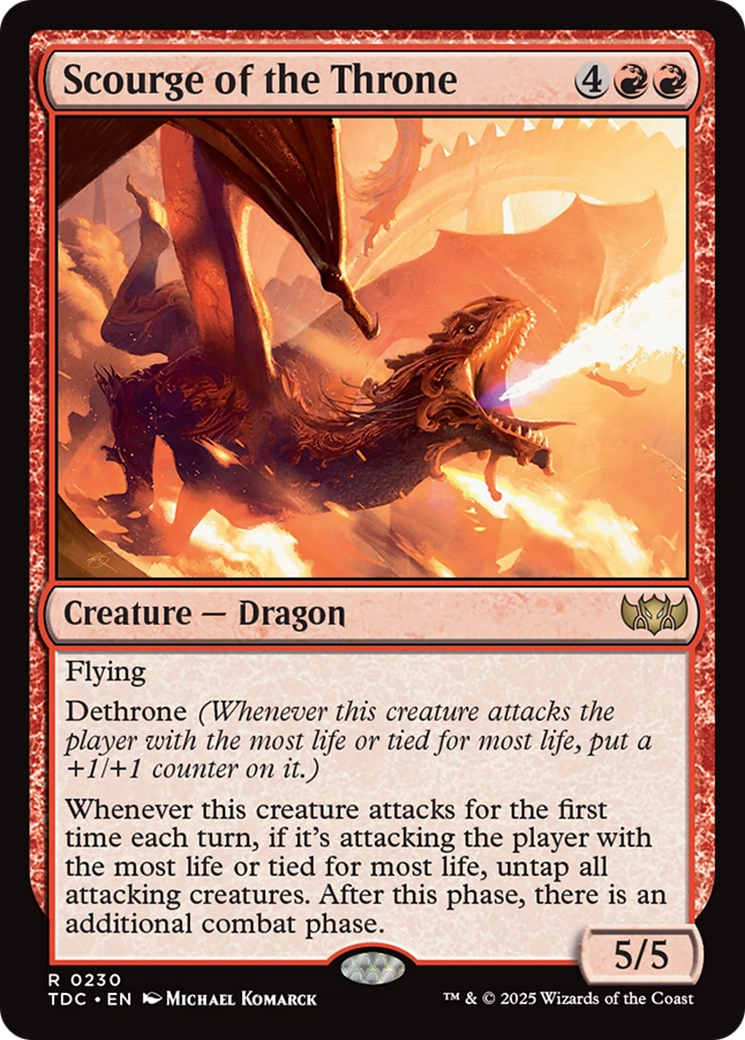 Image of Scourge of the Throne [Tarkir: Dragonstorm Commander]