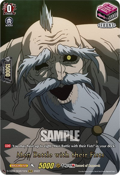 Image of Men Battle with their Fists (D-TB02/RGR71EN) [Record of Ragnarok]
