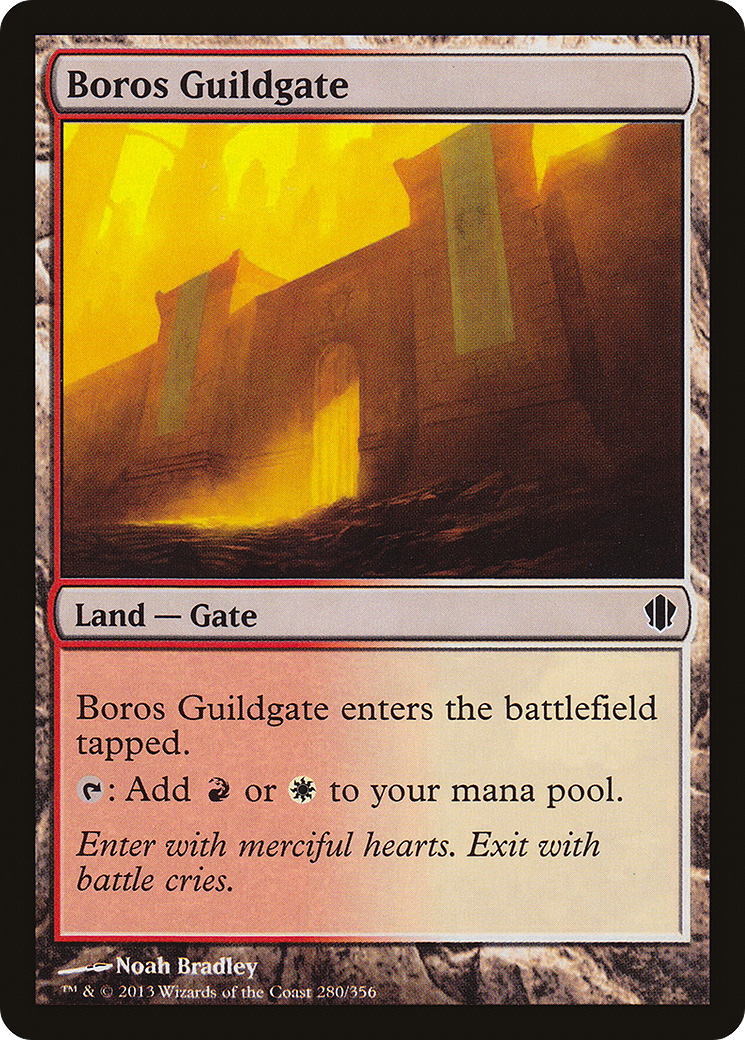 Image of Boros Guildgate [Commander 2013]