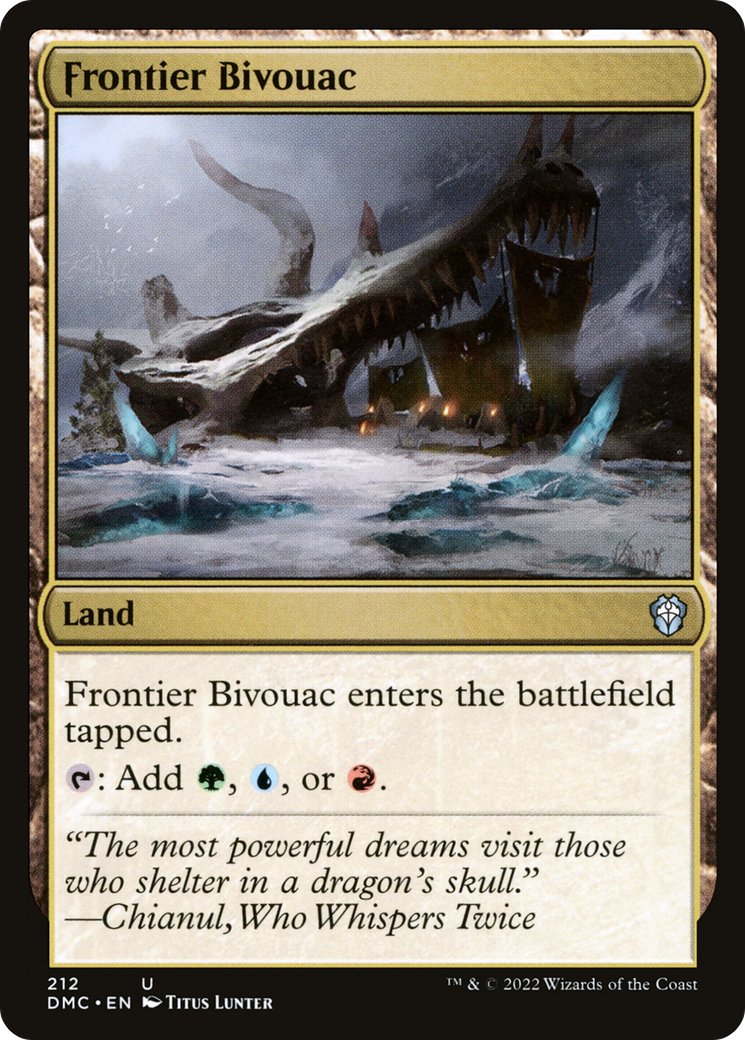Image of Frontier Bivouac [Dominaria United Commander]