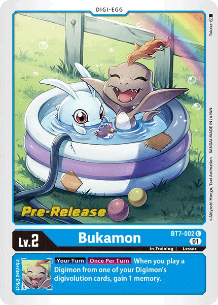 Image of Bukamon [BT7-002] [Next Adventure Pre-Release Cards]