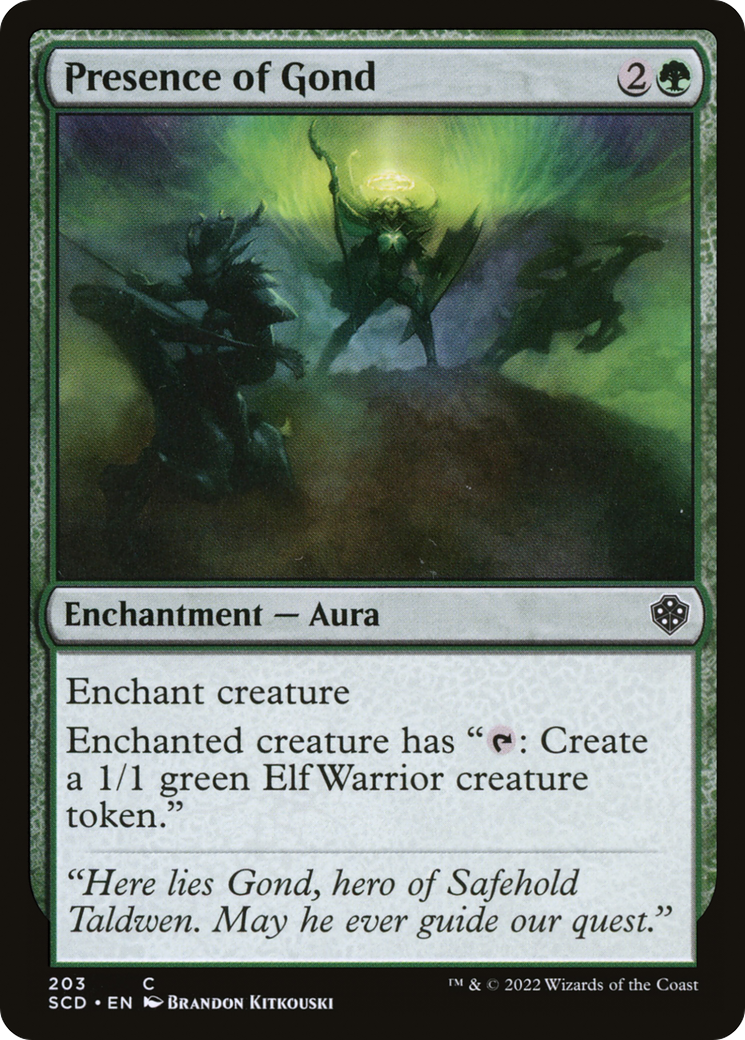 Image of Presence of Gond [Starter Commander Decks]