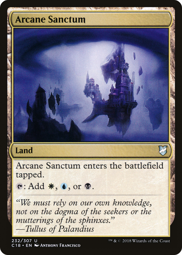 Image of Arcane Sanctum [Commander 2018]
