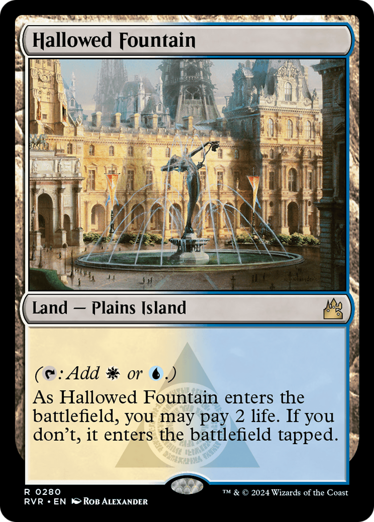 Image of Hallowed Fountain [Ravnica Remastered]