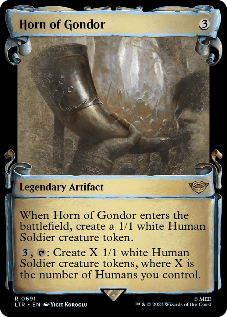 Image of Horn of Gondor [The Lord of the Rings: Tales of Middle-Earth Showcase Scrolls]