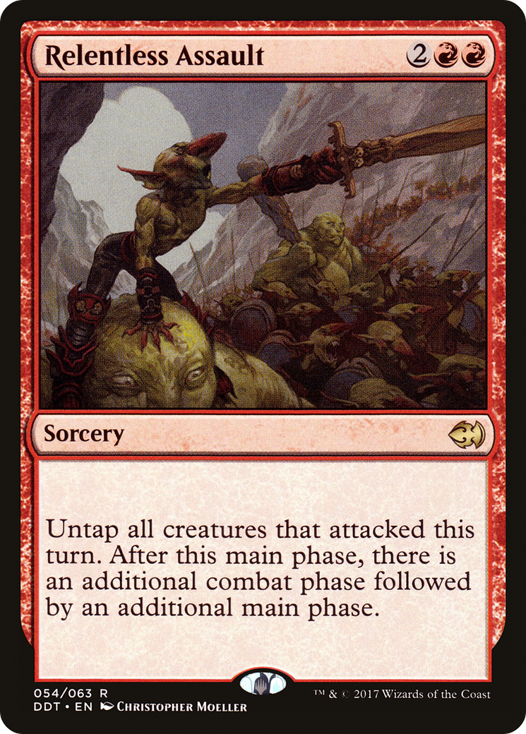 Image of Relentless Assault [Duel Decks: Merfolk vs. Goblins]