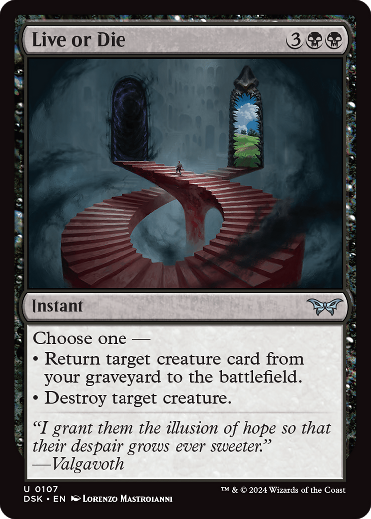Image of Live or Die [Duskmourn: House of Horror]