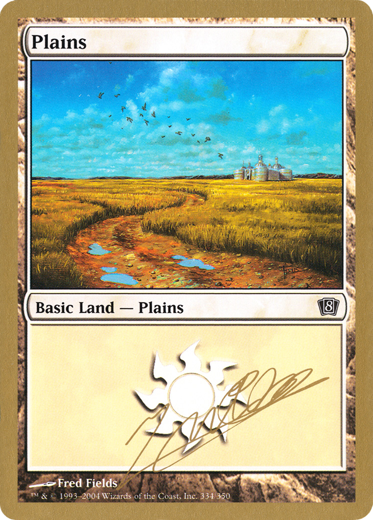 Image of Plains (jn334) (Julien Nuijten) [World Championship Decks 2004]