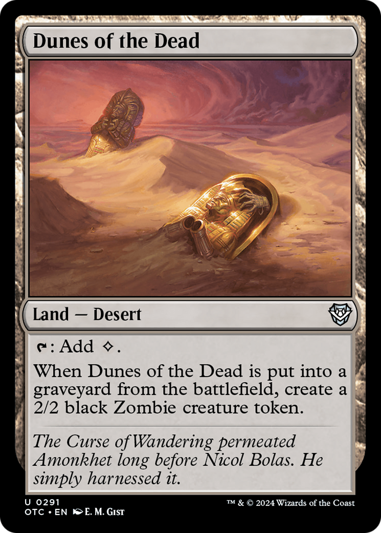Image of Dunes of the Dead [Outlaws of Thunder Junction Commander]