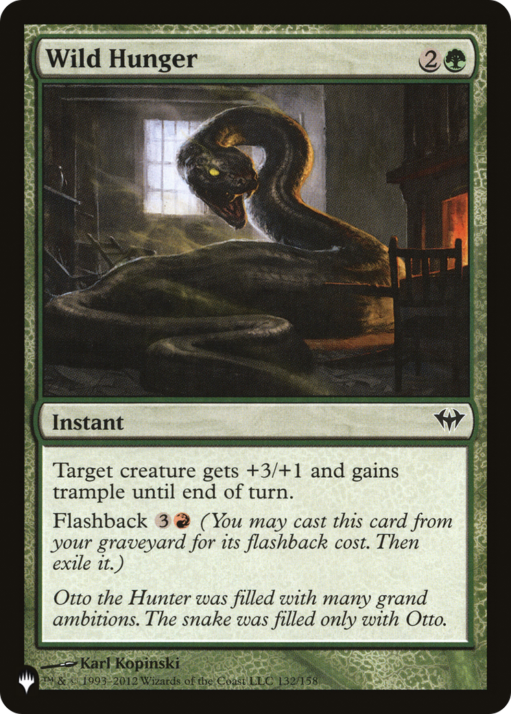 Image of Wild Hunger [The List]