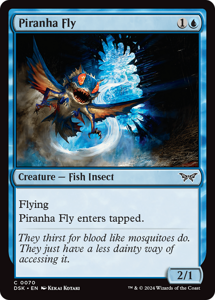 Image of Piranha Fly [Duskmourn: House of Horror]