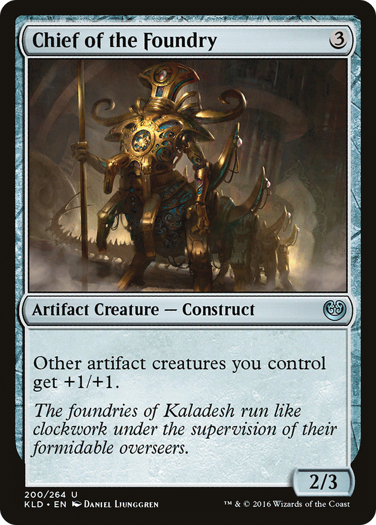 Image of Chief of the Foundry [Kaladesh]