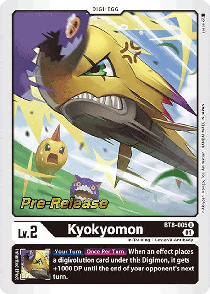 Image of Kyokyomon [BT8-005] [New Awakening Pre-Release Cards]