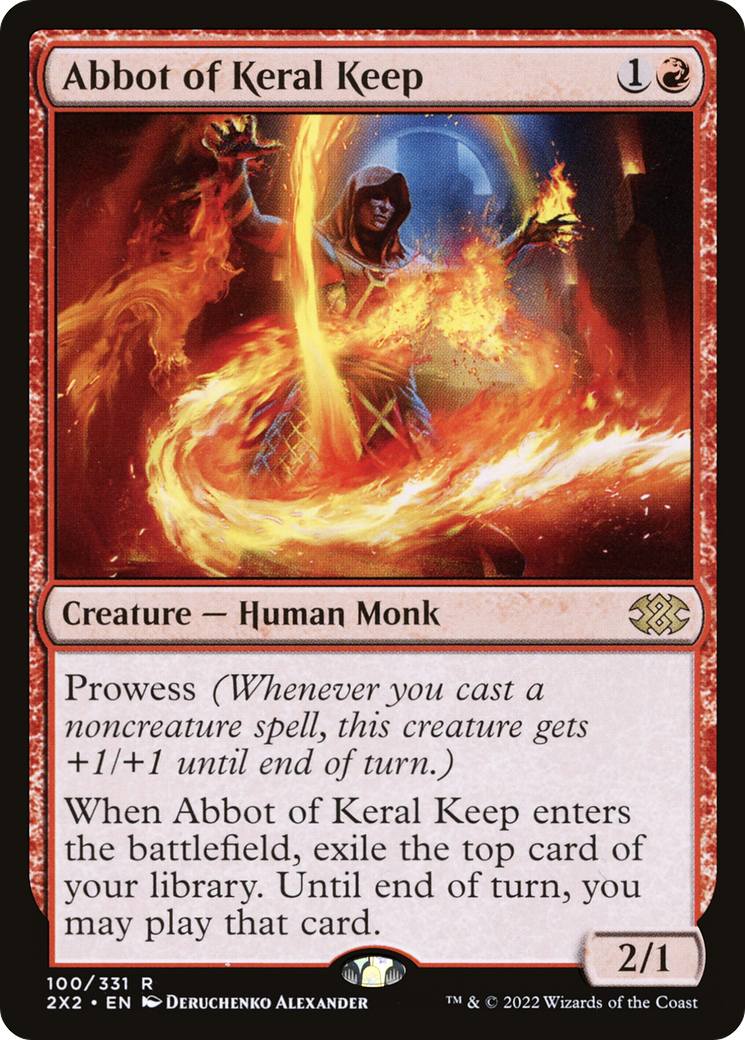 Image of Abbot of Keral Keep [Double Masters 2022]