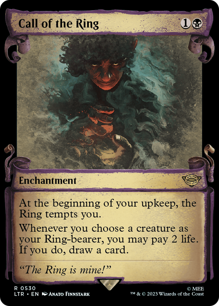 Image of Call of the Ring [The Lord of the Rings: Tales of Middle-Earth Showcase Scrolls]