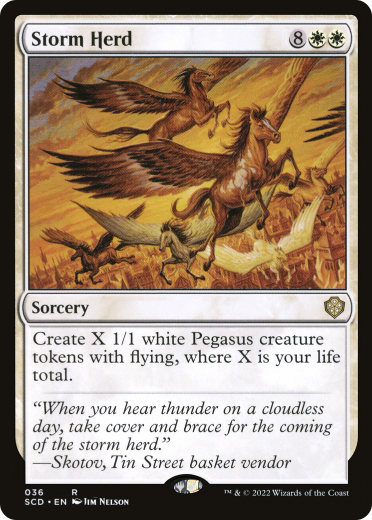 Image of Storm Herd [Starter Commander Decks]