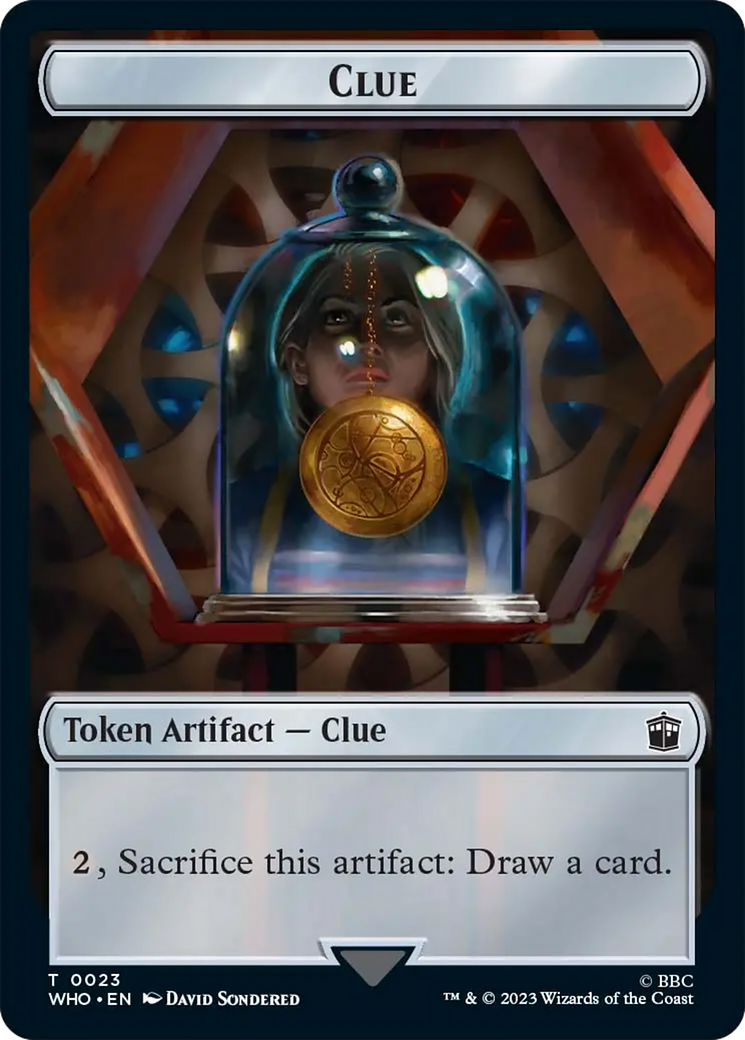 Image of Clue Token [Doctor Who Tokens]
