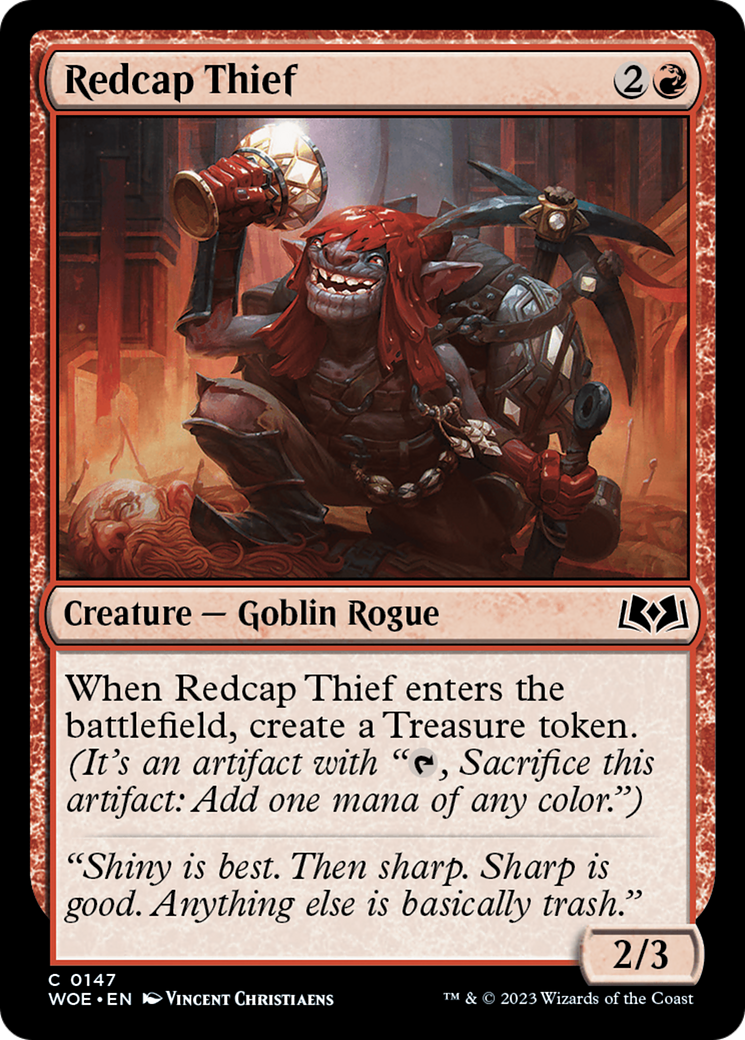 Image of Redcap Thief [Wilds of Eldraine]