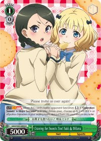 Image of Craving for Sweets Too! Saki & Milana (GGO/S59-E008 R) [Gun Gale Online]