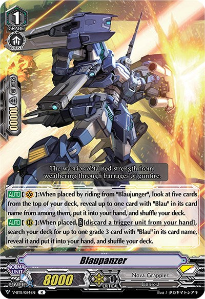 Image of Blaupanzer (V-BT11/034EN) [Storm of the Blue Cavalry]