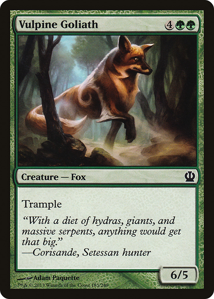 Image of Vulpine Goliath [Theros]