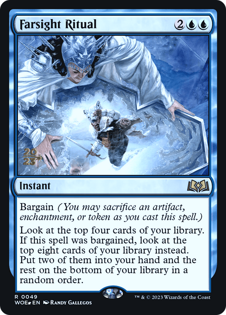 Image of Farsight Ritual [Wilds of Eldraine Prerelease Promos]